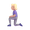 woman kneeling